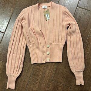 Wilfred Plunge Front Cardigan